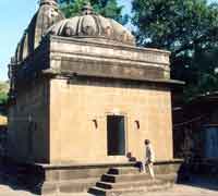 Mahadeo Temple with its compound near the inspection Bunglow 