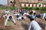  International Yoga Day - 2018 at Royal Complex, Mandu, Dhar