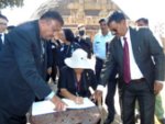 Princess of Thiland has visited the world heritage site, Sanchi on 22/11/20165