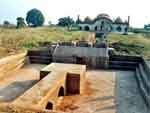 Ahukhana site & the compound wall & the pavilion & tank1
