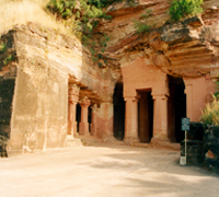 Buddhist caves 1 to 7 Monument